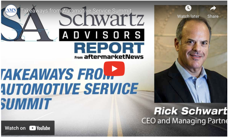 Aftermarket News Schwartz Advisors Report