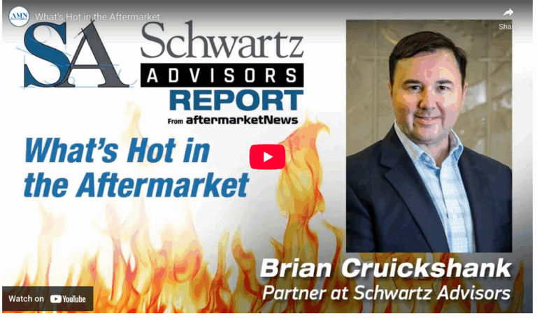 Brian Cruickshank Aftermarket News