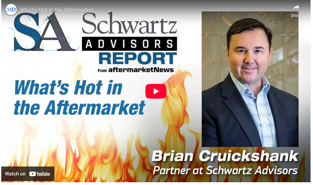 Brian Cruickshank Aftermarket News