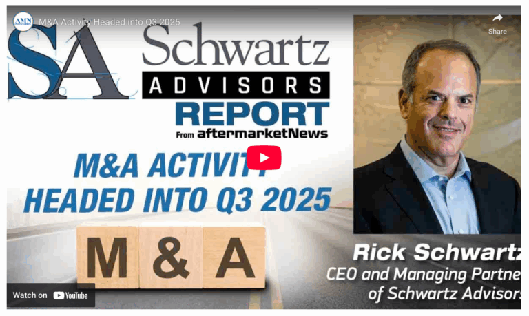 Rick Schwartz Aftermarket News